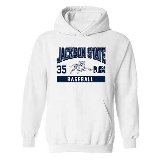 Jackson State - NCAA Baseball : Manuel Toro - Classic Fashion Shersey Hooded Sweatshirt-0