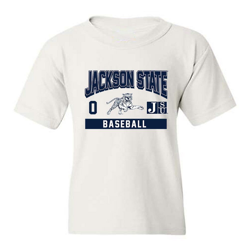 Jackson State - NCAA Baseball : Anthony Brown - Classic Fashion Shersey Youth T-Shirt-0