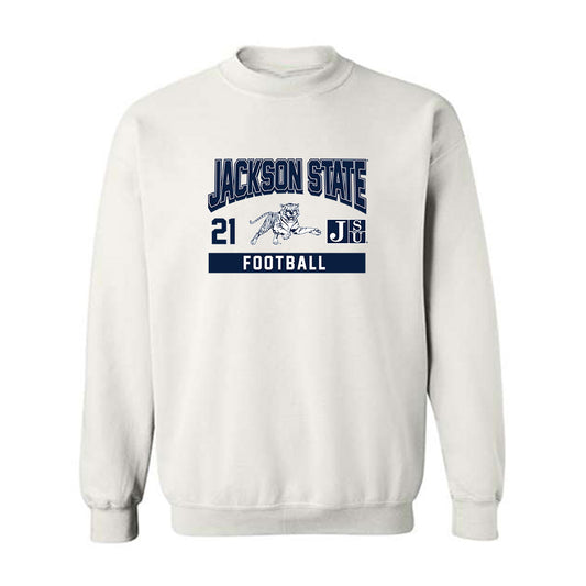 Jackson State - NCAA Football : Desmond Moultrie - Classic Fashion Shersey Crewneck Sweatshirt-0