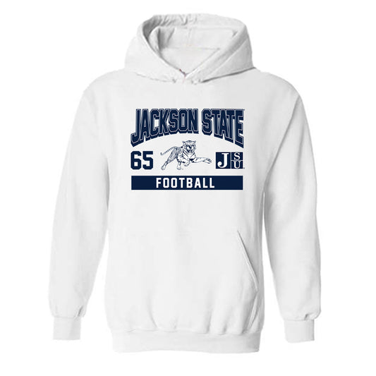 Jackson State - NCAA Football : Mason Barton - Classic Fashion Shersey Hooded Sweatshirt-0
