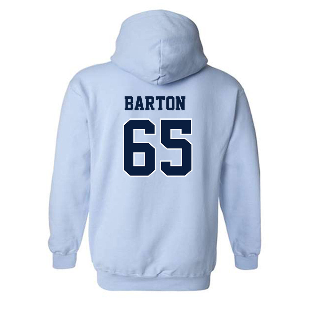 Jackson State - NCAA Football : Mason Barton - Classic Shersey Hooded Sweatshirt-1