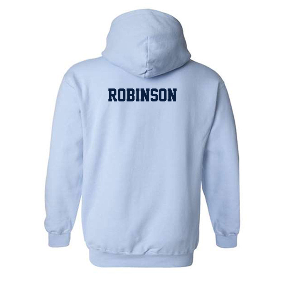 Jackson State - NCAA Men's Track & Field : Jordan Robinson - Classic Shersey Hooded Sweatshirt-1