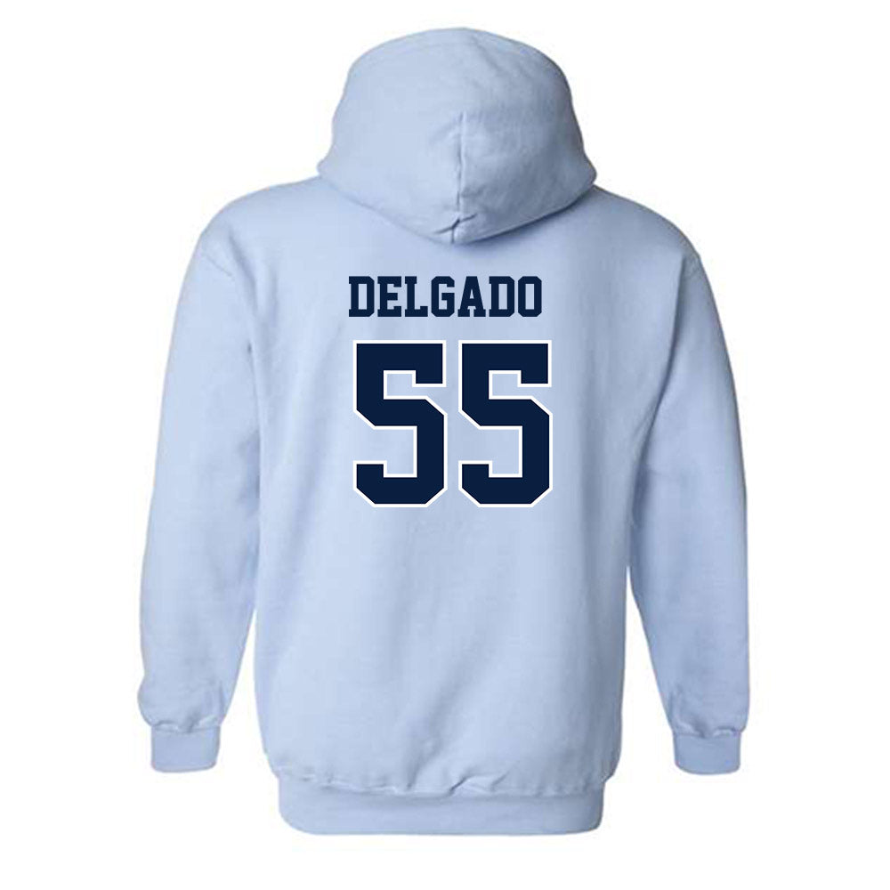 Jackson State - NCAA Baseball : Christian Delgado - Classic Shersey Hooded Sweatshirt-1