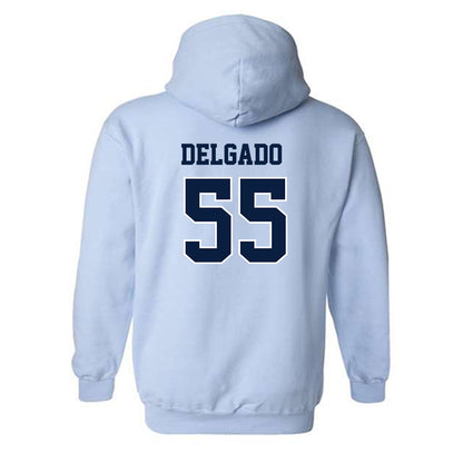 Jackson State - NCAA Baseball : Christian Delgado - Classic Shersey Hooded Sweatshirt-1