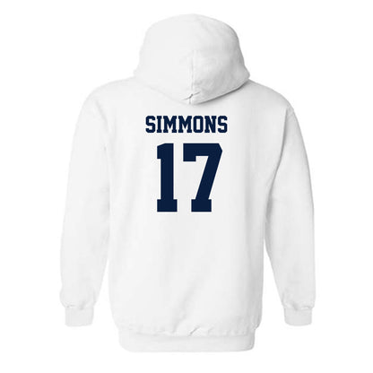 Jackson State - NCAA Football : Errick Simmons - Classic Shersey Hooded Sweatshirt-1