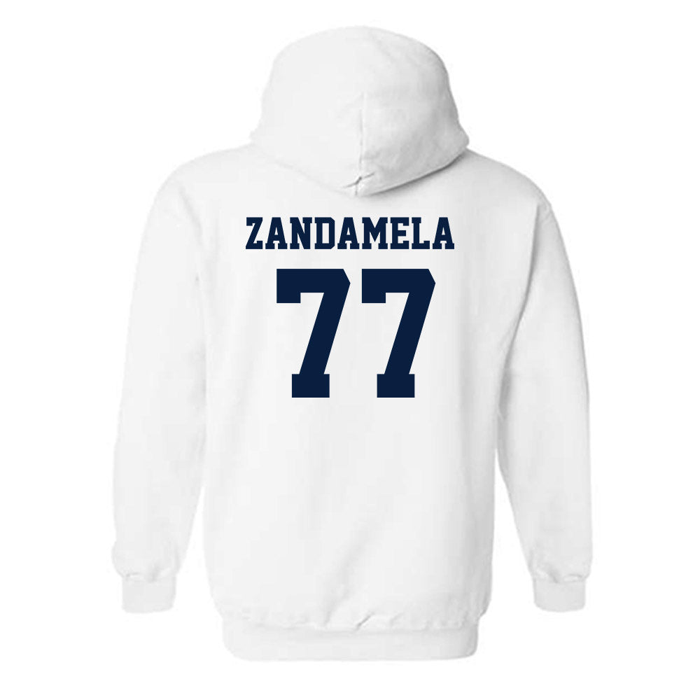 Jackson State - NCAA Football : bruno zandamela - Classic Shersey Hooded Sweatshirt-1