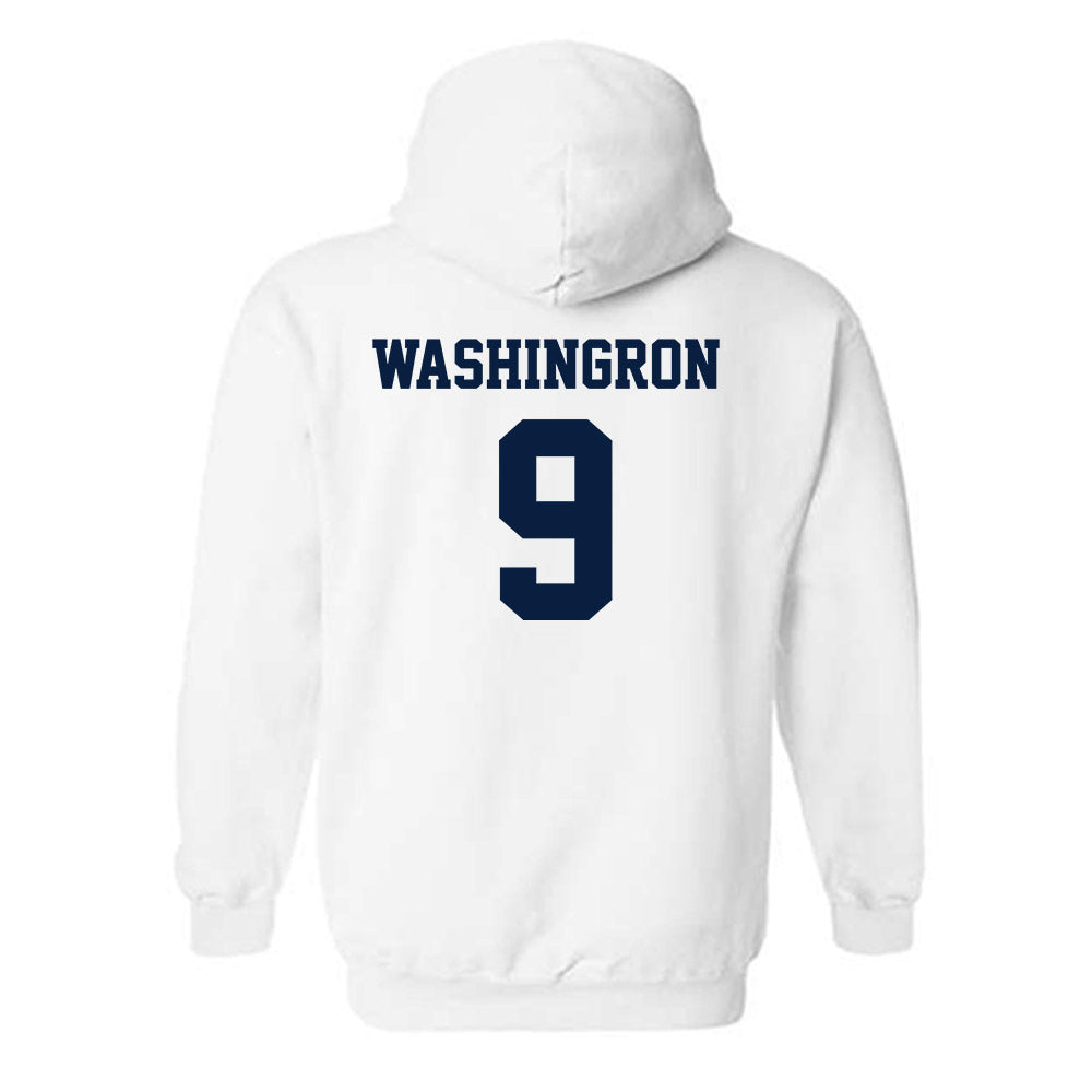 Jackson State - NCAA Football : BJ Washingron - Classic Shersey Hooded Sweatshirt-1