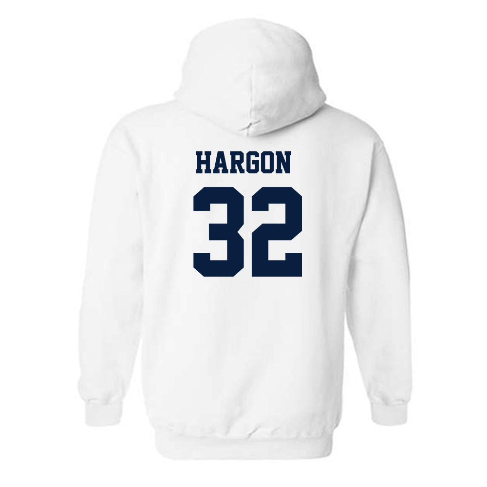 Jackson State - NCAA Football : Jcori Hargon - Classic Shersey Hooded Sweatshirt-1
