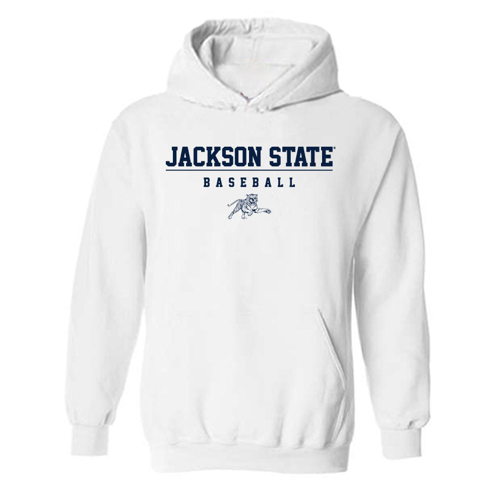Jackson State - NCAA Baseball : Trae Burton - Classic Shersey Hooded Sweatshirt-0