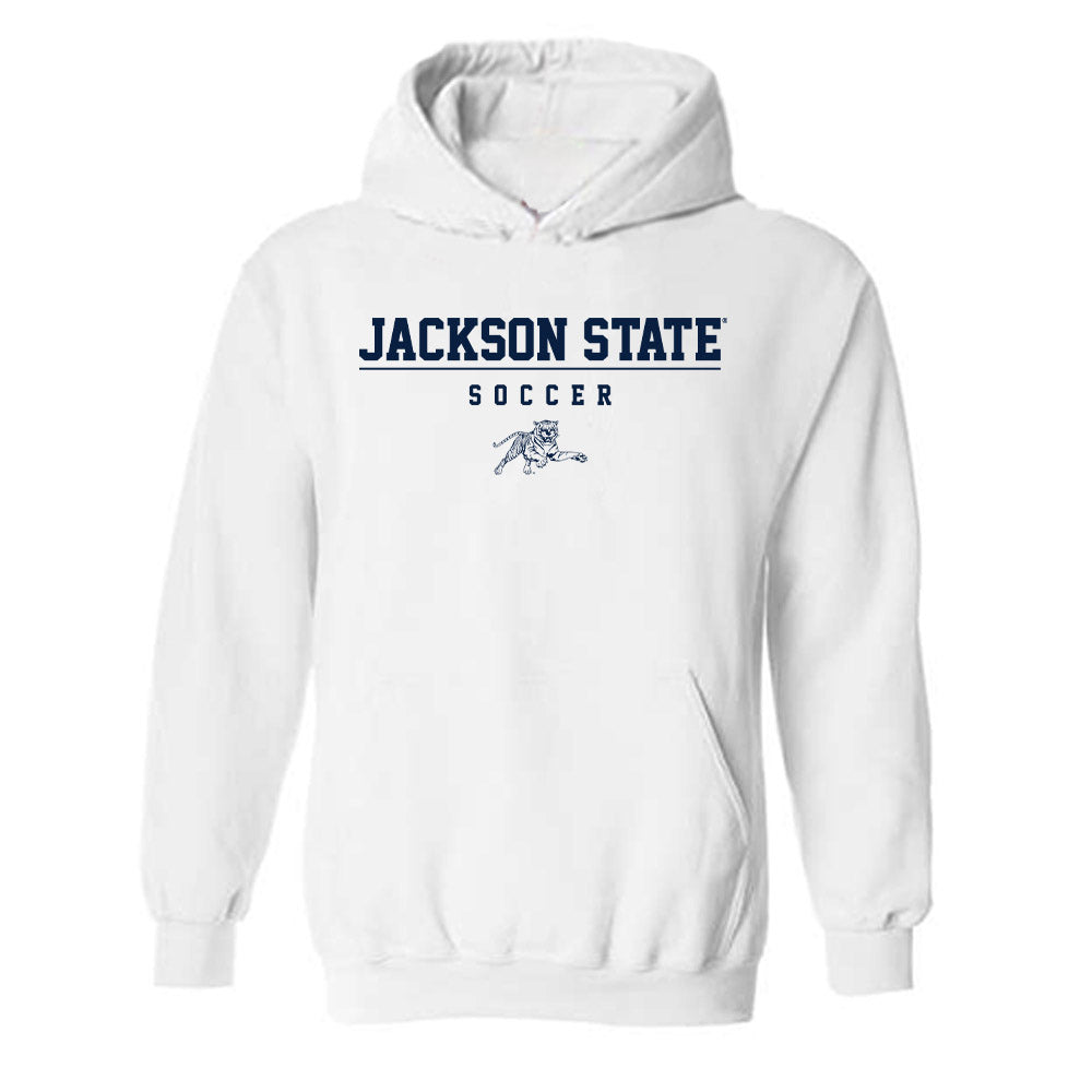 Jackson State - NCAA Women's Soccer : Kianah Farmer - Classic Shersey Hooded Sweatshirt-0