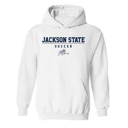 Jackson State - NCAA Women's Soccer : Kianah Farmer - Classic Shersey Hooded Sweatshirt-0