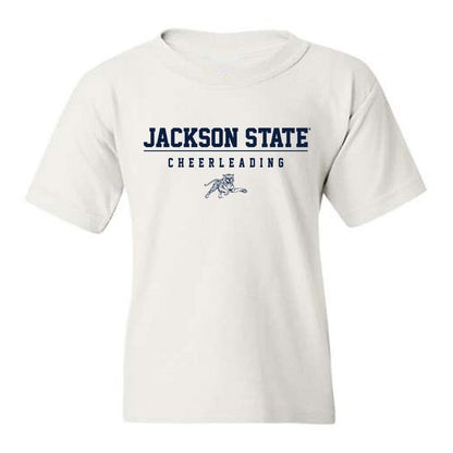 Jackson State - NCAA Cheerleading : Jimisha Thomas - Classic Shersey Youth T-Shirt-0