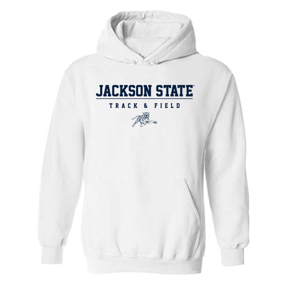 Jackson State - NCAA Men's Track & Field : Brandon Turner - Classic Shersey Hooded Sweatshirt-0