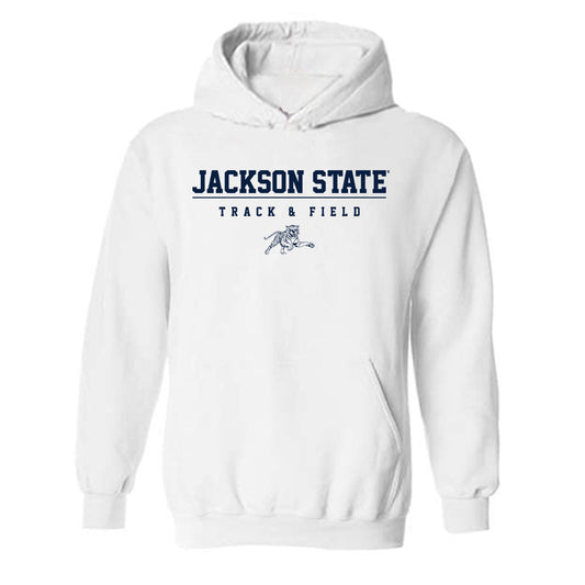 Jackson State - NCAA Men's Track & Field : Ronald Huddleston - Classic Shersey Hooded Sweatshirt-0
