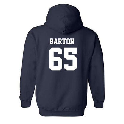 Jackson State - NCAA Football : Mason Barton - Classic Shersey Hooded Sweatshirt-1