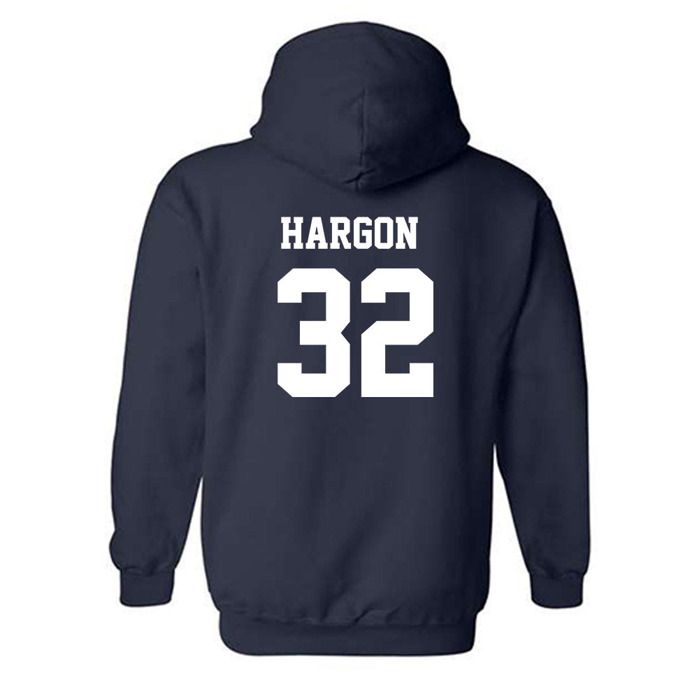Jackson State - NCAA Football : Jcori Hargon - Classic Shersey Hooded Sweatshirt-1