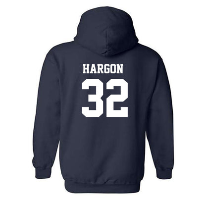 Jackson State - NCAA Football : Jcori Hargon - Classic Shersey Hooded Sweatshirt-1