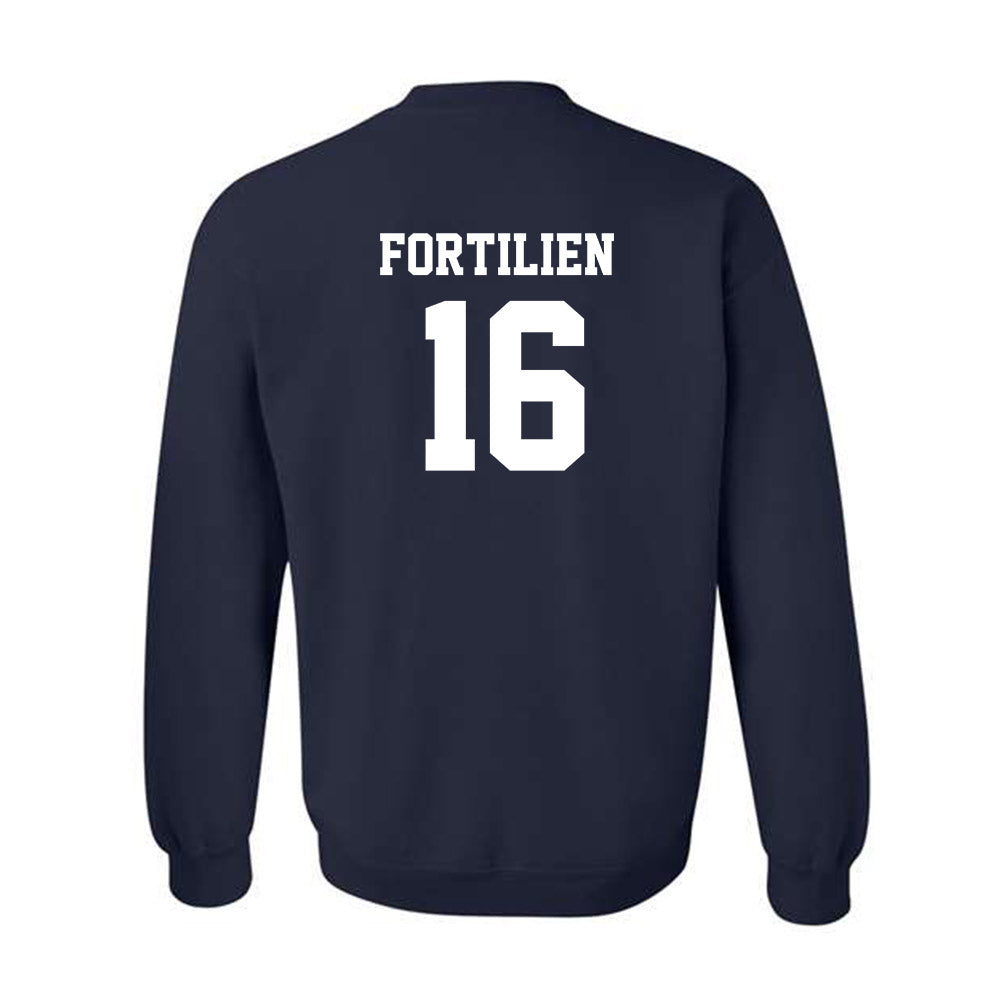 Jackson State - NCAA Football : Joanes Fortilien - Classic Shersey Crewneck Sweatshirt-1