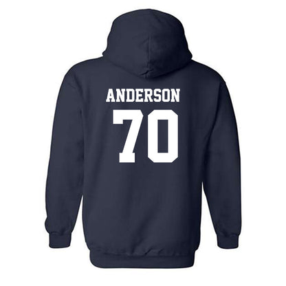 Jackson State - NCAA Football : Ryan Anderson - Classic Shersey Hooded Sweatshirt-1