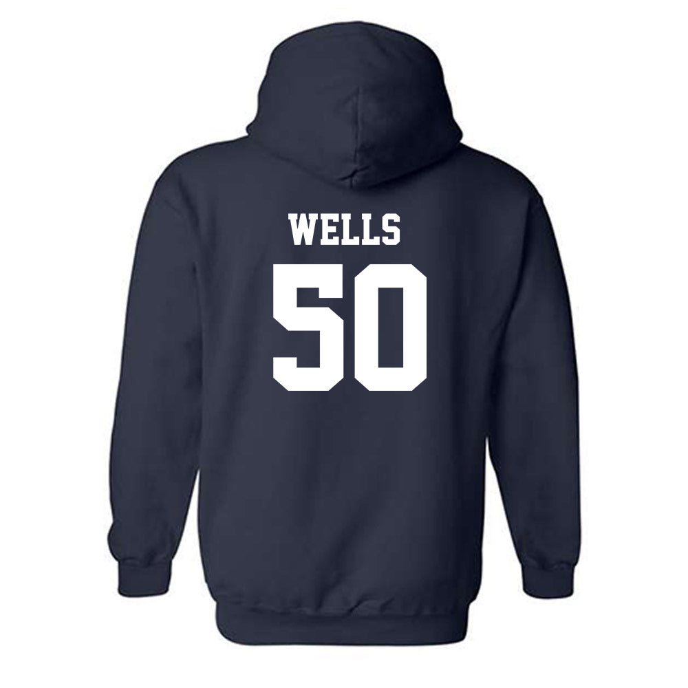 Jackson State - NCAA Football : Tymon Wells - Classic Shersey Hooded Sweatshirt-1