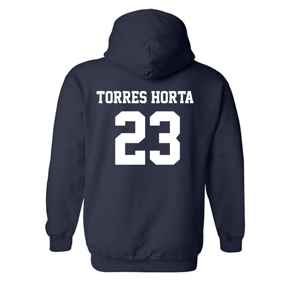 Jackson State - NCAA Baseball : Hederick Torres Horta - Classic Shersey Hooded Sweatshirt-1