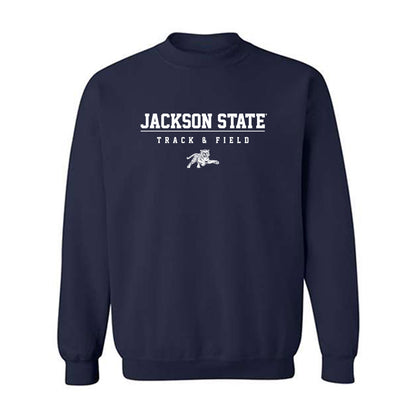 Jackson State - NCAA Men's Track & Field : Korbin Lewis - Classic Shersey Crewneck Sweatshirt-0
