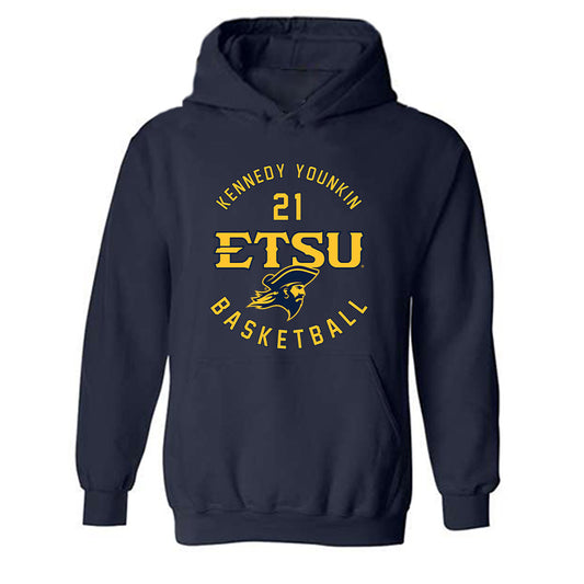 East Tennessee State - NCAA Women's Basketball : Kennedy Younkin - Classic Fashion Shersey Hooded Sweatshirt-0