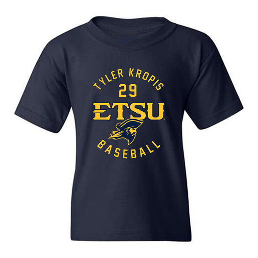 East Tennessee State - NCAA Baseball : Tyler Kropis - Classic Fashion Shersey Youth T-Shirt-0