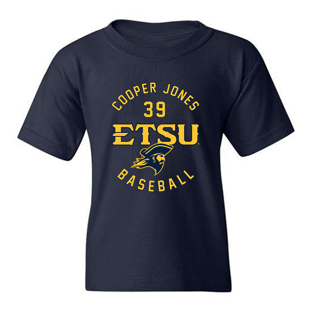 East Tennessee State - NCAA Baseball : Cooper Jones - Classic Fashion Shersey Youth T-Shirt-0