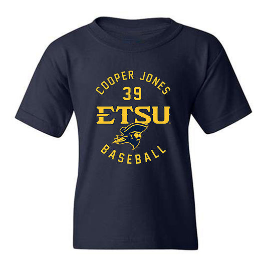 East Tennessee State - NCAA Baseball : Cooper Jones - Classic Fashion Shersey Youth T-Shirt-0