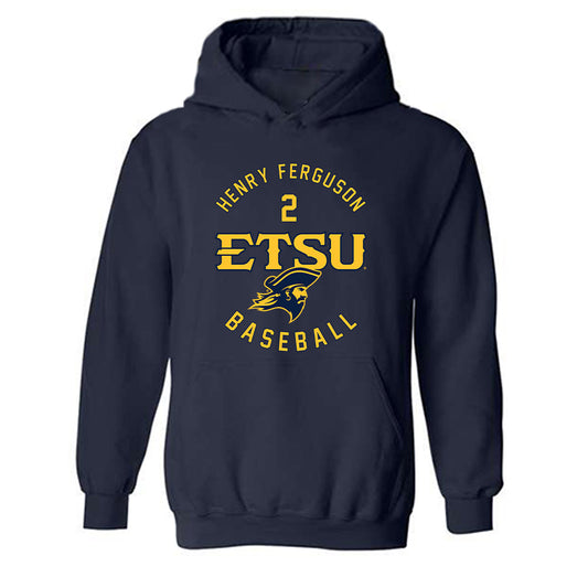 East Tennessee State - NCAA Baseball : Henry Ferguson - Classic Fashion Shersey Hooded Sweatshirt-0