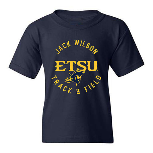East Tennessee State - NCAA Men's Track & Field : Jack Wilson - Classic Fashion Shersey Youth T-Shirt-0