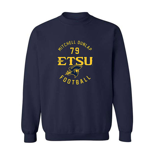 East Tennessee State - NCAA Football : Mitchell Dunlap - Classic Fashion Shersey Crewneck Sweatshirt-0