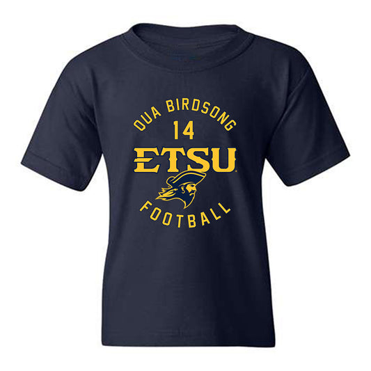 East Tennessee State - NCAA Football : Qua Birdsong - Classic Fashion Shersey Youth T-Shirt-0