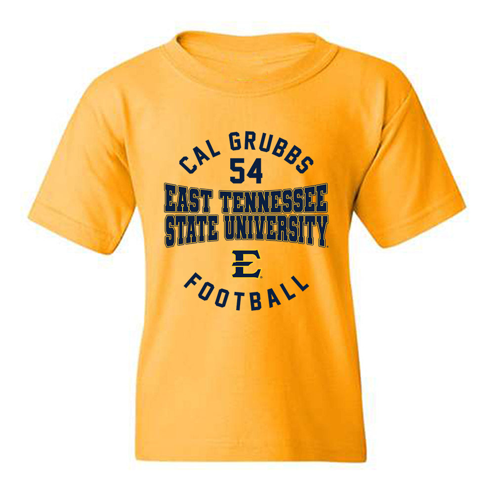 East Tennessee State - NCAA Football : Cal Grubbs - Classic Fashion Shersey Youth T-Shirt-0