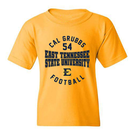 East Tennessee State - NCAA Football : Cal Grubbs - Classic Fashion Shersey Youth T-Shirt-0