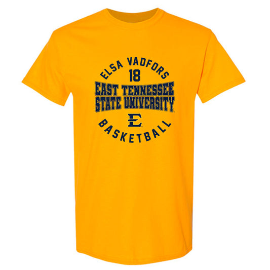 East Tennessee State - NCAA Women's Basketball : Elsa Vadfors - Classic Fashion Shersey T-Shirt-0