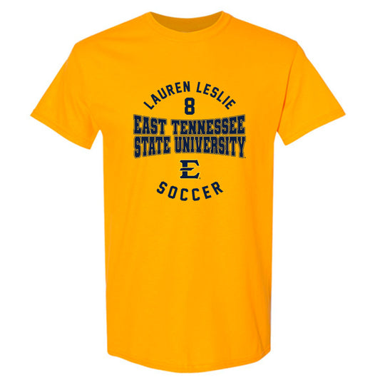 East Tennessee State - NCAA Women's Soccer : Lauren Leslie - Classic Fashion Shersey T-Shirt-0