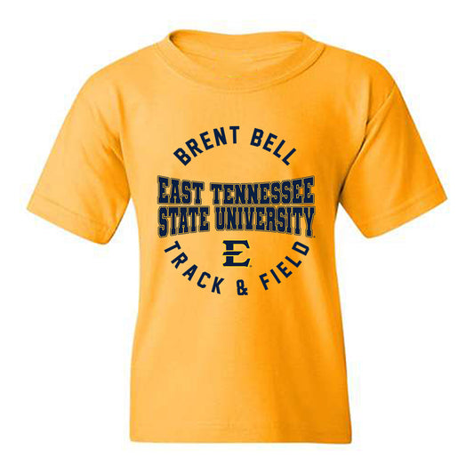 East Tennessee State - NCAA Men's Track & Field : Brent Bell - Classic Fashion Shersey Youth T-Shirt-0
