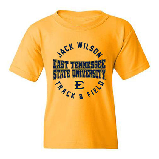 East Tennessee State - NCAA Men's Track & Field : Jack Wilson - Classic Fashion Shersey Youth T-Shirt-0