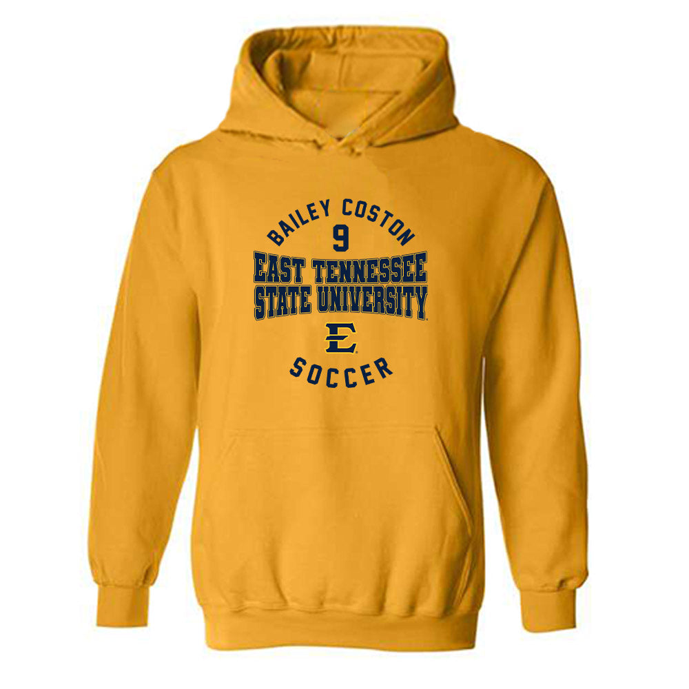 East Tennessee State - NCAA Women's Soccer : Bailey Coston - Classic Fashion Shersey Hooded Sweatshirt-0