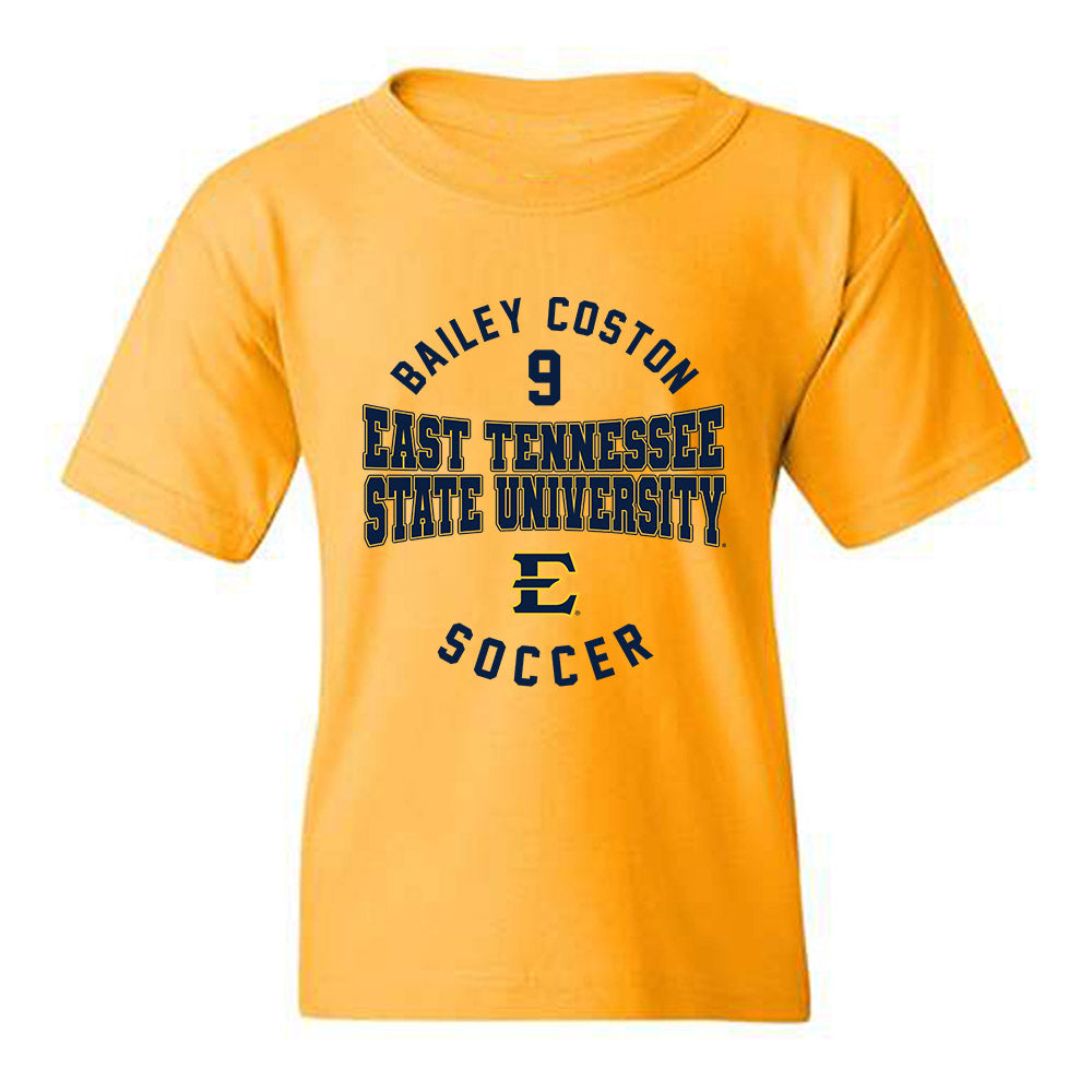 East Tennessee State - NCAA Women's Soccer : Bailey Coston - Classic Fashion Shersey Youth T-Shirt-0