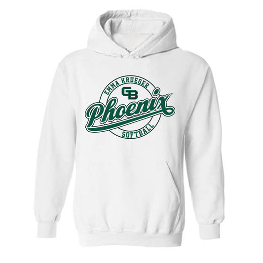 UW Green Bay - NCAA Softball : Emma Krueger - Classic Fashion Shersey Hooded Sweatshirt-0