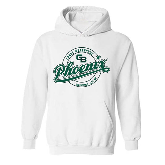 UW Green Bay - NCAA Women's Swimming & Diving : Laney Weatherby - Classic Fashion Shersey Hooded Sweatshirt-0