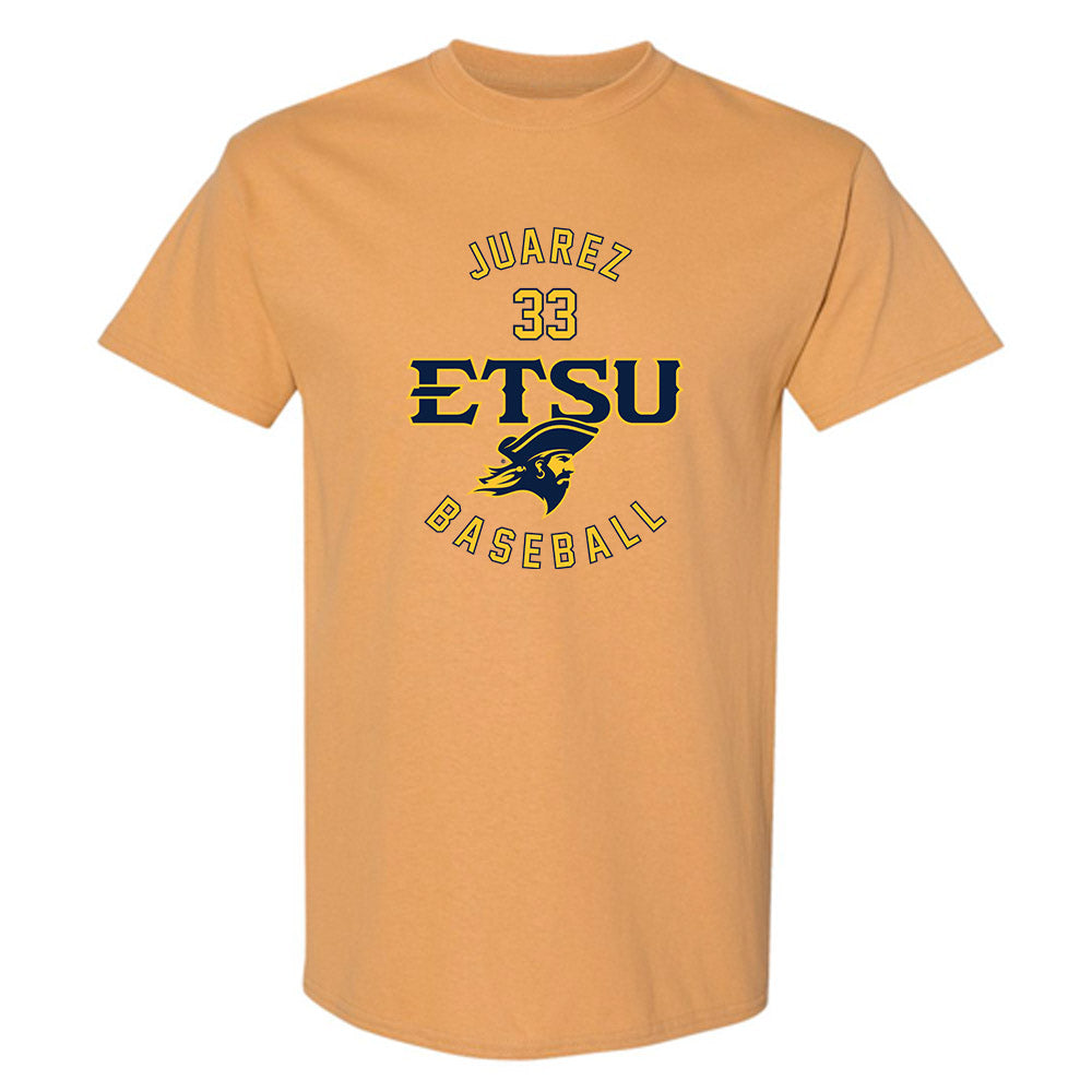 East Tennessee State - NCAA Baseball : Gabe Juarez - Classic Fashion Shersey T-Shirt-0