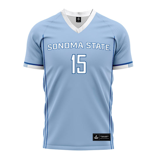 SSU - NCAA Women's Soccer : Ava Ricker - Blue Soccer Jersey