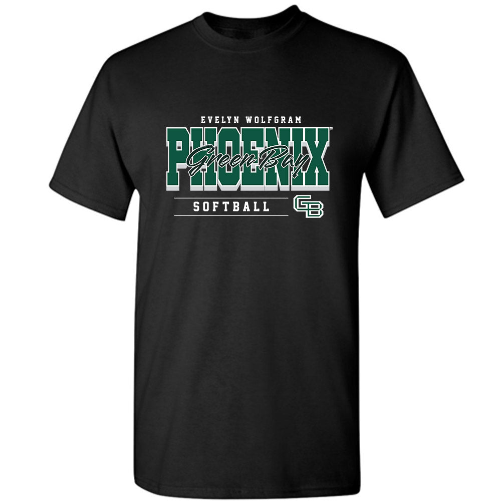  - NCAA Softball : Evelyn Wolfgram - Classic Fashion Shersey T-Shirt-0