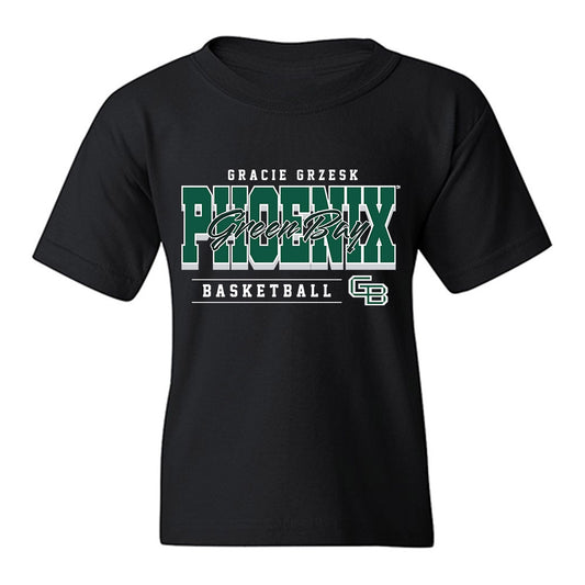 UW Green Bay - NCAA Women's Basketball : Gracie Grzesk - Classic Fashion Shersey Youth T-Shirt-0