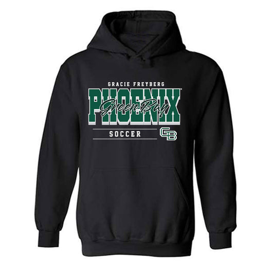 UW Green Bay - NCAA Women's Soccer : Gracie Freyberg - Classic Fashion Shersey Hooded Sweatshirt