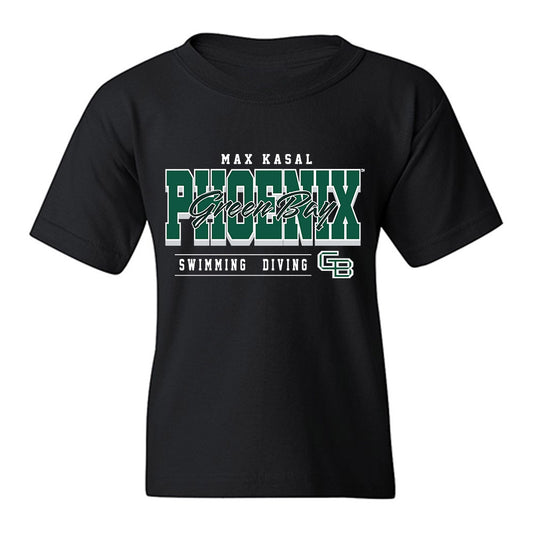  - NCAA Men's Swimming & Diving : Max Kasal - Classic Fashion Shersey Youth T-Shirt-0
